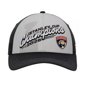 Florida Panthers Fanatics 2025 NHL Stanley Cup Champion Locker Room Snapback Hat